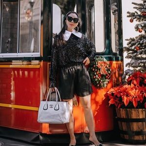 ITMFL Long Sleeve Sequin Top